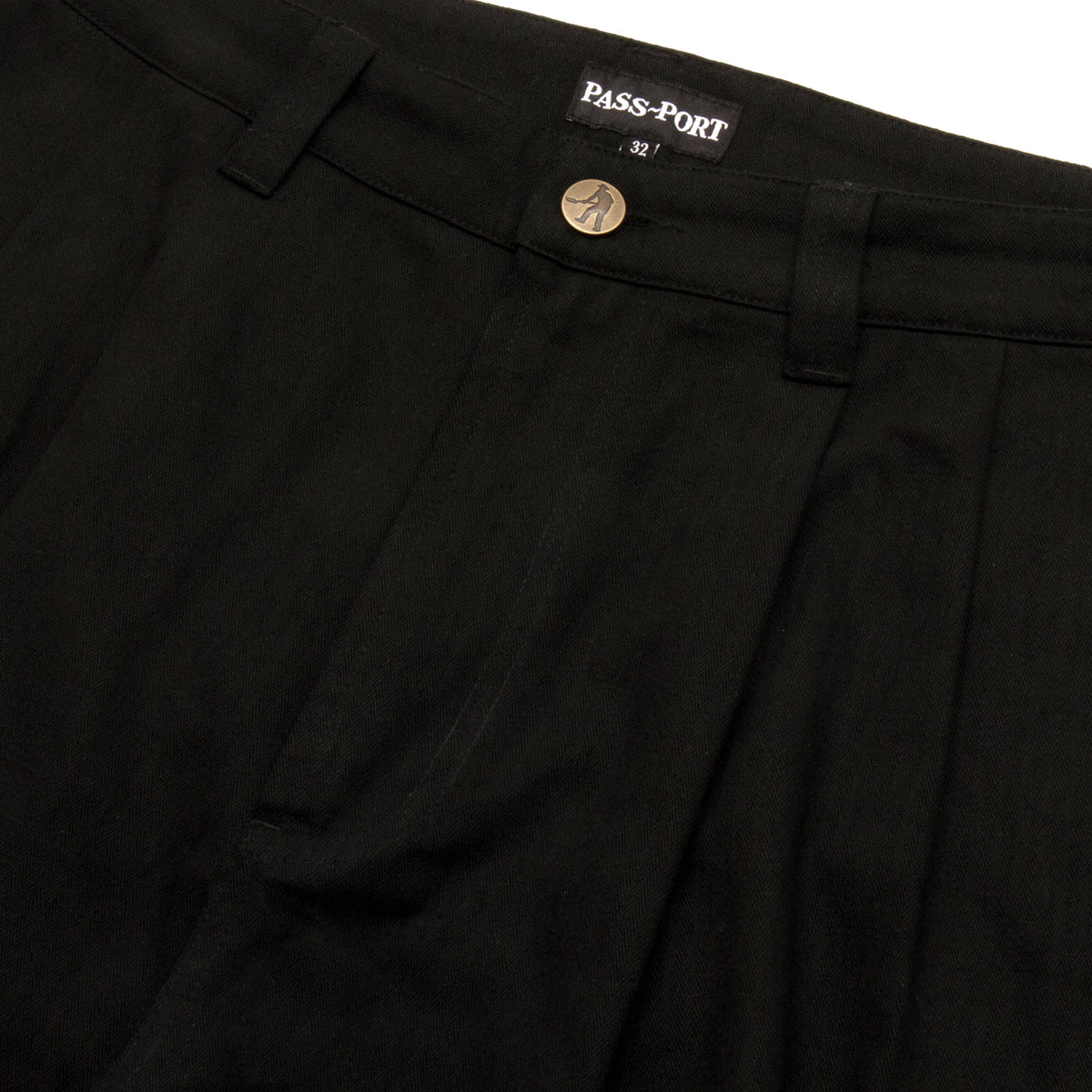 Pass~Port League Club Pant (Black) – Crossroads Skateshop