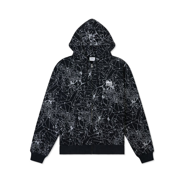 Come Sundown Toil Zip Hood (Black)