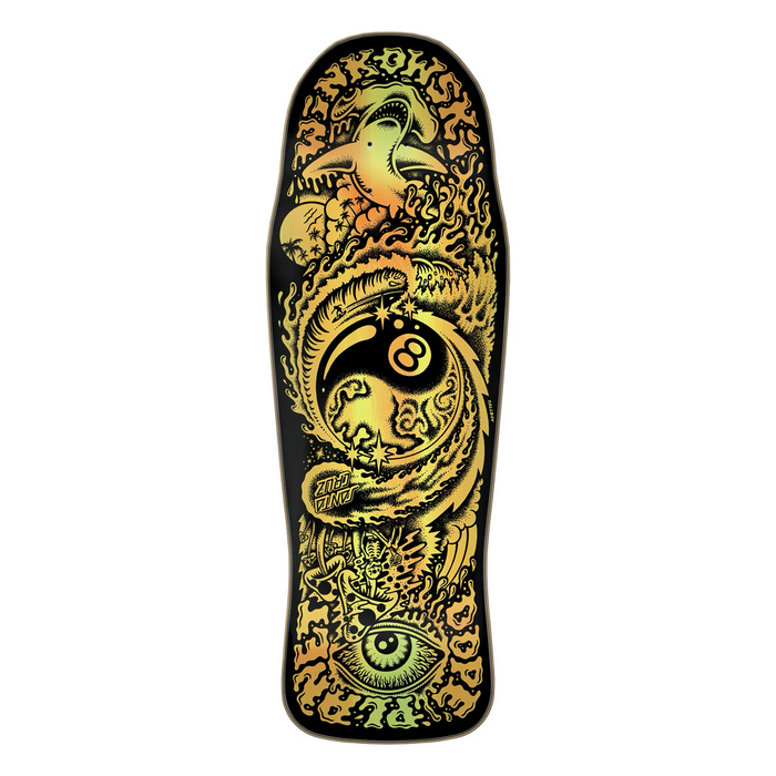 Santa Cruz Winkowski Dope Planet Shaped Deck - 10.34