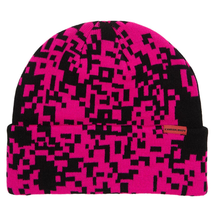 Corduroy Pixels Beanie