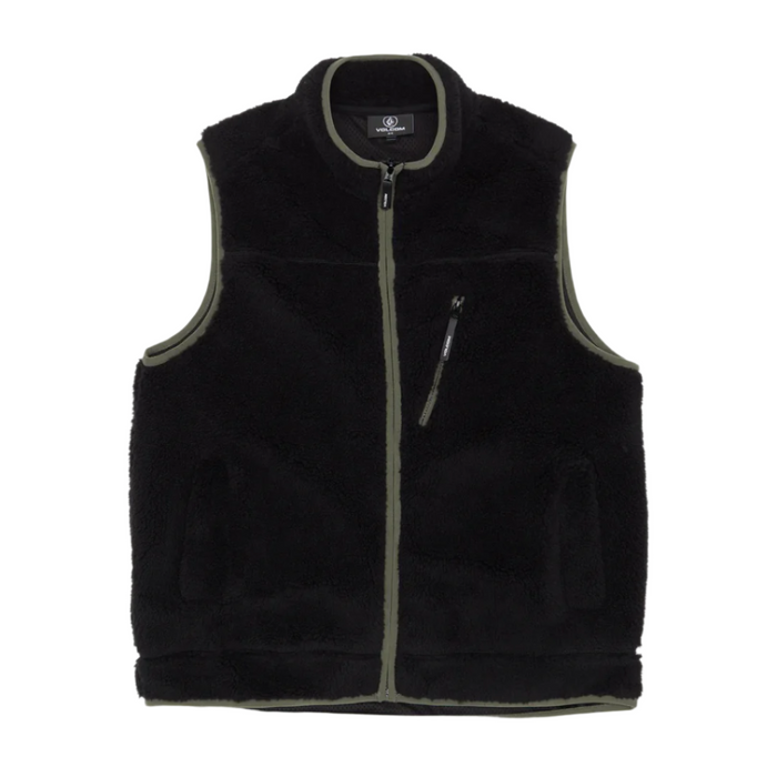 Volcom Highvi Fleece Vest (Black)