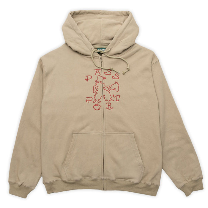 Passport Cowpoke Organic Fleece Zip Hoodie