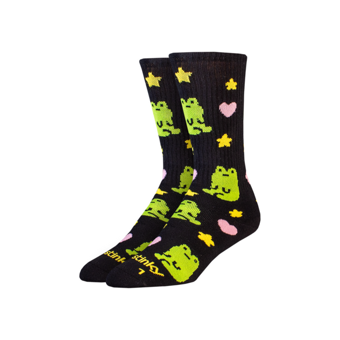 Stinky The Froggy Love By Night Socks