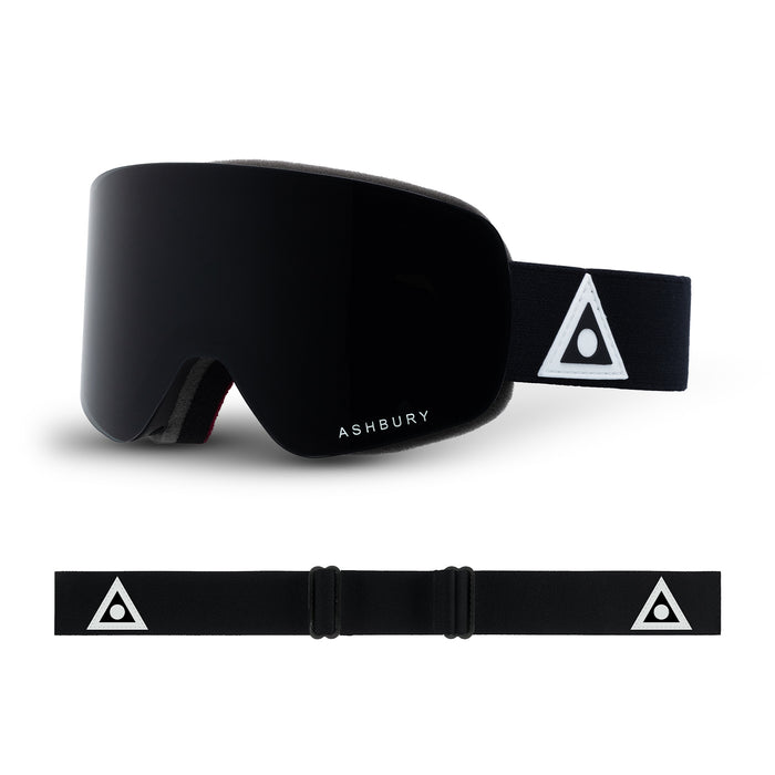 Ashbury Sonic Snowboard Goggles + Bonus Lens (Black Triangle)