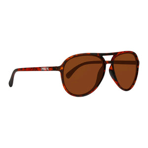 Cassette Apollo Sunglasses (Whiskey Tortoise, Polarized Brown Lens)