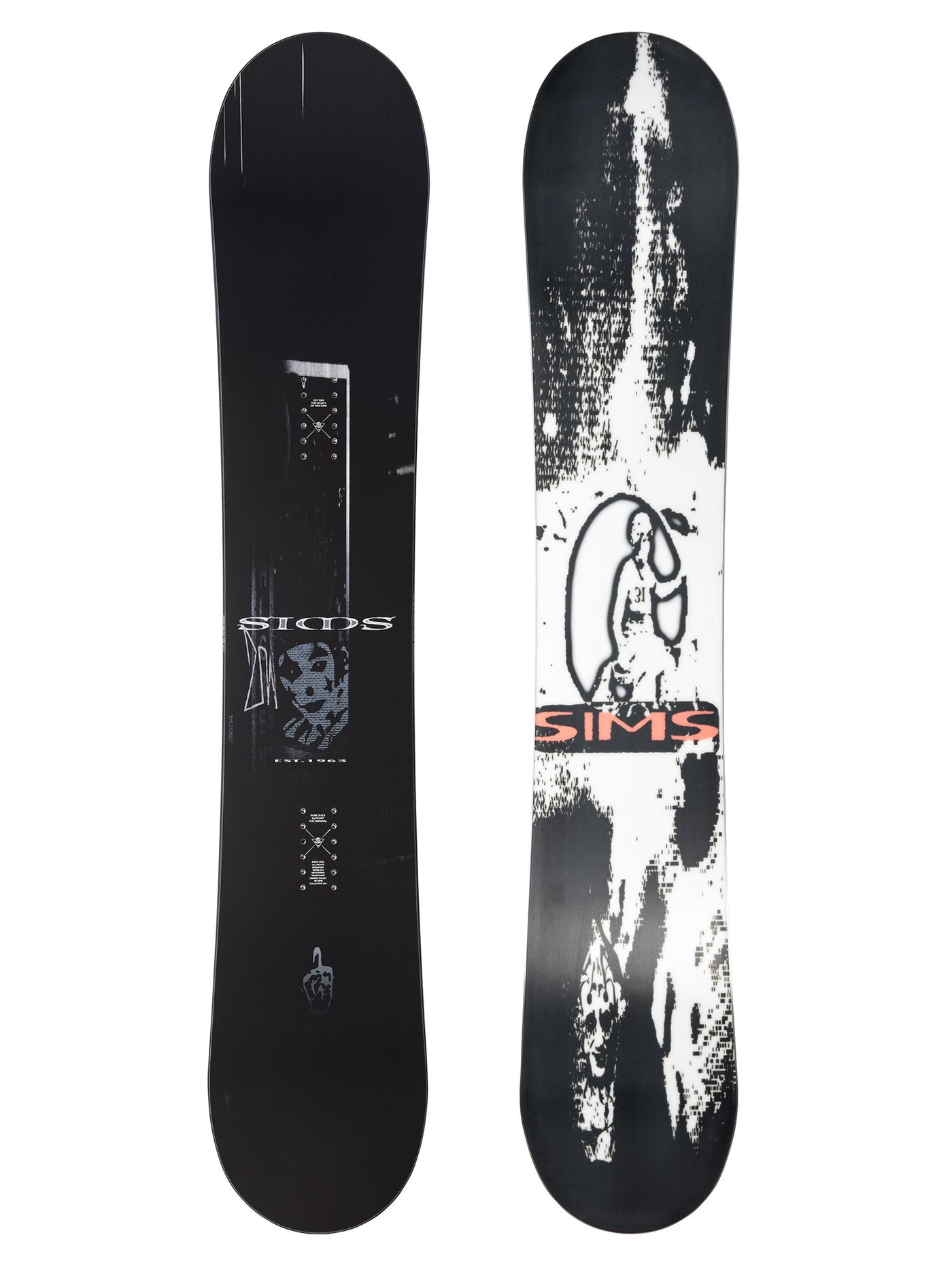 Sims Bowl Squad Pro 151.5cm Snowboard 2025 – Crossroads Skateshop