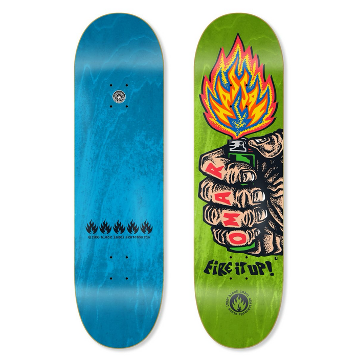 Black Label Hassan Fire It Up!! Deck - 9.0