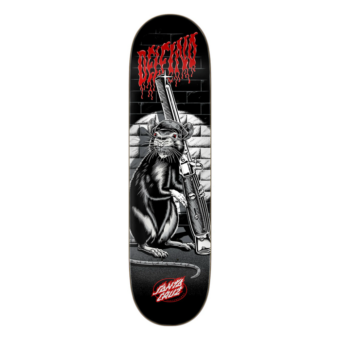 Santa Cruz Delfino Skate Rat Deck - 8.25