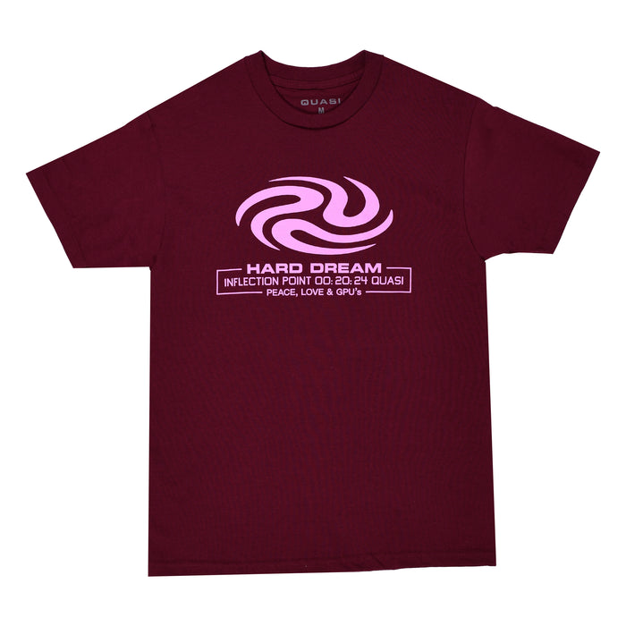 Quasi Hard Dream Tee (Burgundy)