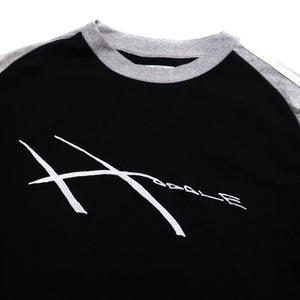 Hoddle Warped Jersey Tee (Black)