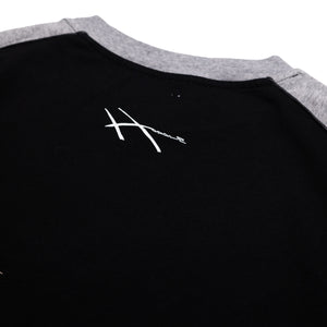 Hoddle Warped Jersey Tee (Black)