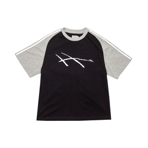 Hoddle Warped Jersey Tee (Black)