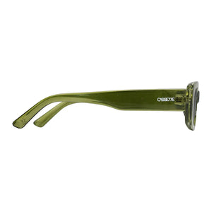 Cassette Soundtrack Sunglasses (Evergreen, Smoke Lens)