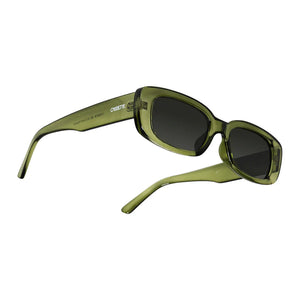 Cassette Soundtrack Sunglasses (Evergreen, Smoke Lens)