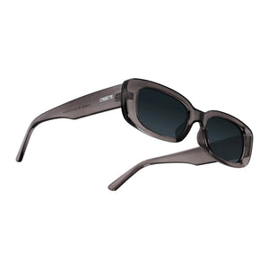 Cassette Soundtrack Sunglasses (Charcoal, Smoke Lens)