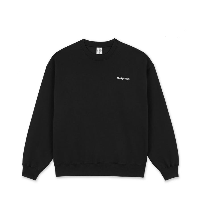 Polar Dave Crewneck Surf Logo (Black)