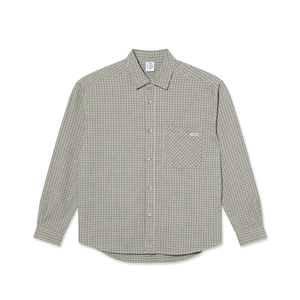 Polar Mitchell Longsleeve Shirt (Creme Check)