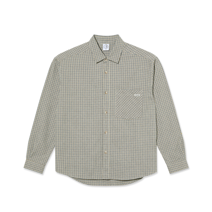 Polar Mitchell Longsleeve Shirt (Creme Check)