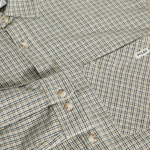 Polar Mitchell Longsleeve Shirt (Creme Check)