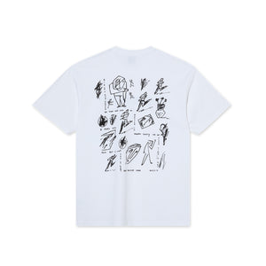 Polar Sad at Times Tee (White)