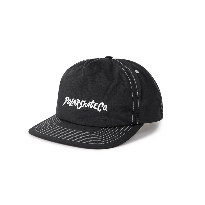 Polar Surf Logo Earl Cap (Black)