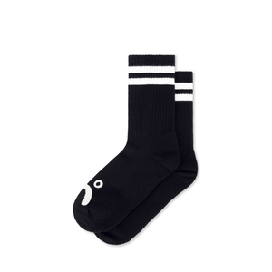 Polar Happy Sad Socks (Black)