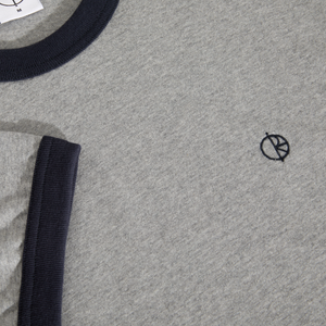 Polar Ringer Tee (Heather Grey, Navy)