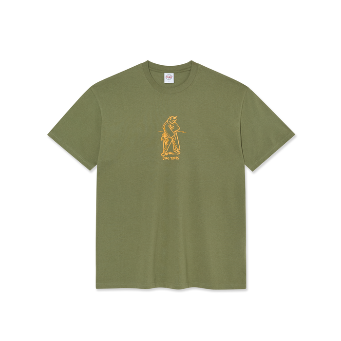 Polar Evol Times Tee (Army Green)