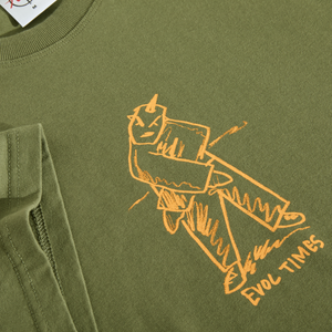 Polar Evol Times Tee (Army Green)