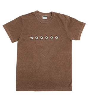 Jenkem 6 Star Tee (Burgundy)