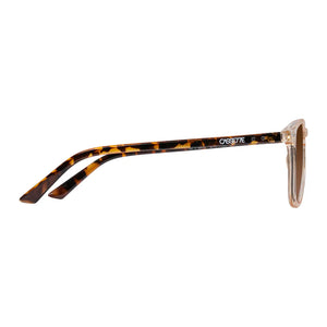 Cassette Standard Sunglasses (Champagne Tortoise, Brown Lens)