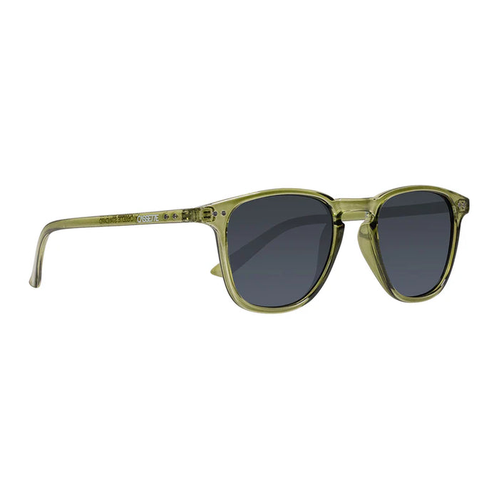 Cassette Standard Sunglasses (Evergreen, Smoke Lens)