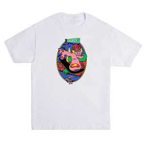 Corduroy Trix Tee - White