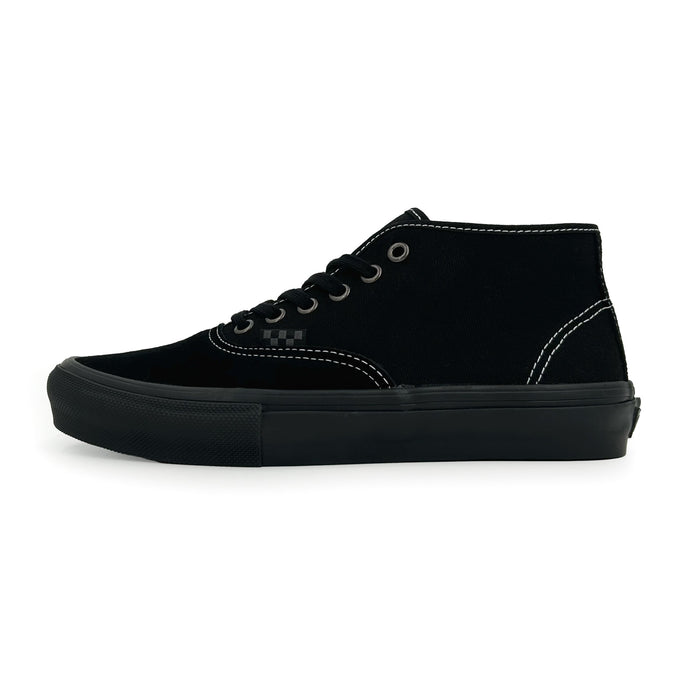 Vans Skate Authentic Mid Shoe (Black)