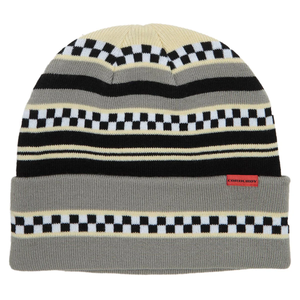 Corduroy Checkstripe Beanie